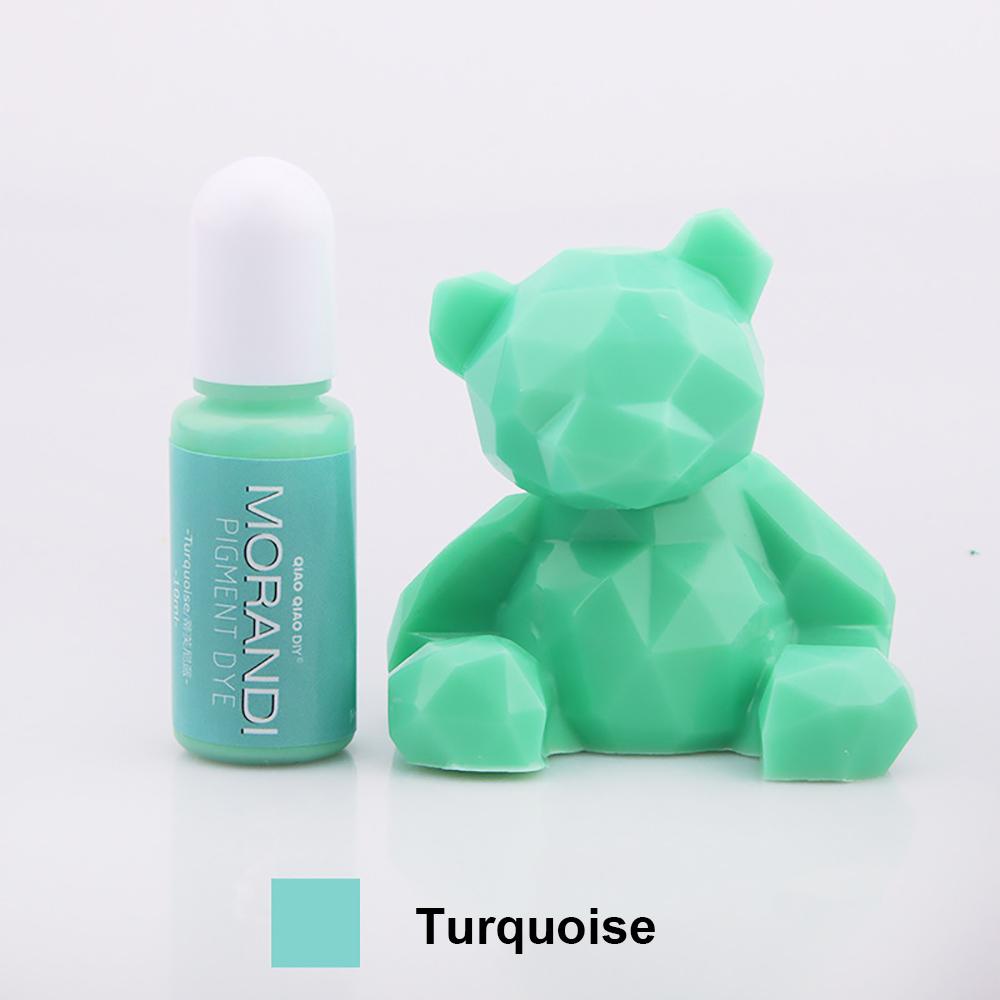 

Silicone world 10ML 24 Colors Resin Pigments DIY UV Epoxy Resin Crafts Morandi Dye Ink Colorant Jewelry Making Supplies Tools бірюзовий
