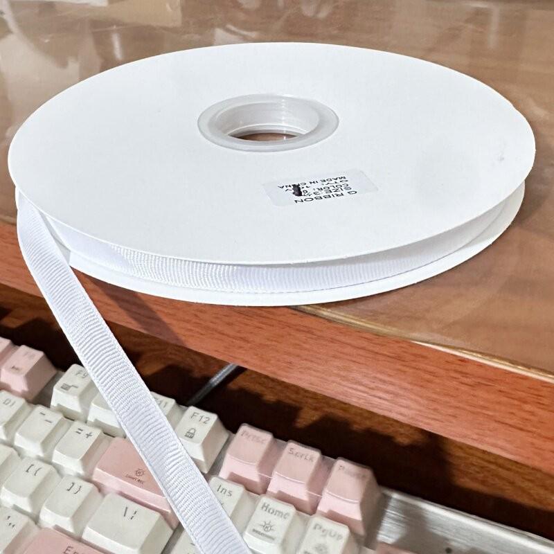 6mm Ribbed Ribbon: High-Quality Accessory for DIY, Hair, Bookmarks, Gift Boxes, and More