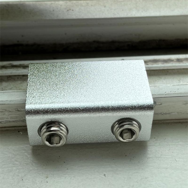 Sliding Security Window Lock with Key Adjustable Window Lock Security Window Stoppers for Patio Bedroom Home and Office