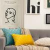 Velvet Diamond Wool Ball Pillow Office Pillow European Sofa Cushion Waist Pillow