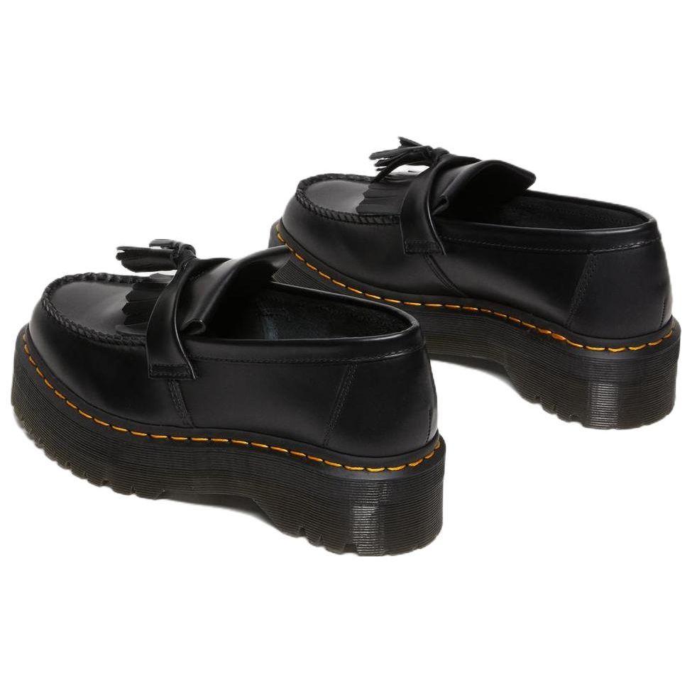 Dr. Martens Adrian Leather Platform Tassel Loafer Black Unisex Sneakers 27989001