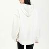 Anta Lifestyle Series Lettered Hooded Pullover Fleece Sweatshirt Unisex Sweatshirt Paper-White 172348702-1