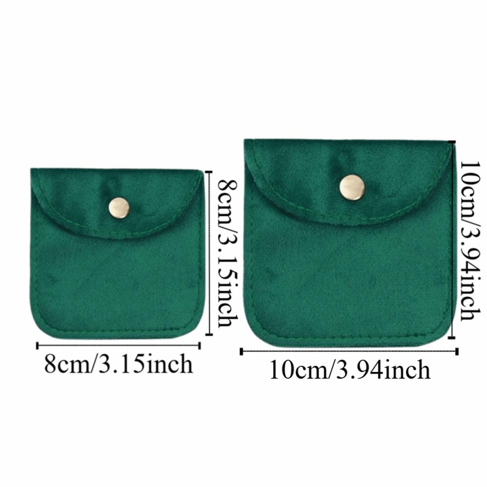 Soft Packaging Gift Bag Portable Storage Jewelry Organizer New Velvet Jewelry Pouch  Travel Use