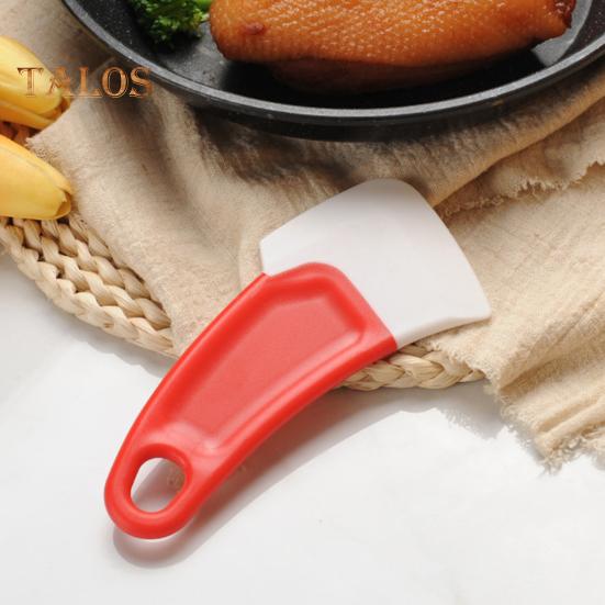 Silikonová špachtle opakovaně použitelná nepřilnavá kuchyňská pomůcka se závěsným otvorem lehká žáruvzdorná škrabka na potraviny pro čištění litinové pánve