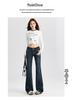 American Retro Spicy Girl Low-Rise Micro-Flare Bell Bottom Jeans - Women's Petite & Plus Length