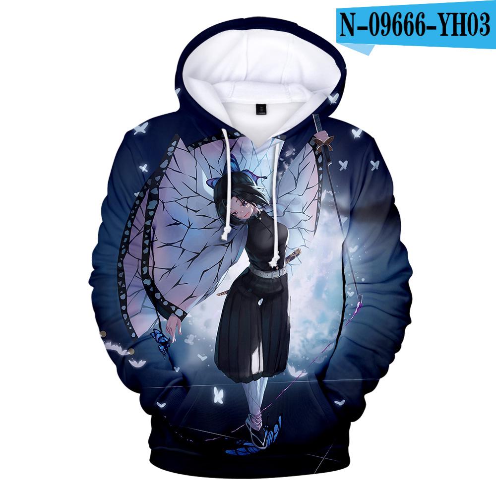 Anime Demon Slayer Kimetsu No Yaiba 3D Printed Hoodies Men Women Hoodie Harajuku Sweatshirts Boys Girls Tracksuits Clothes