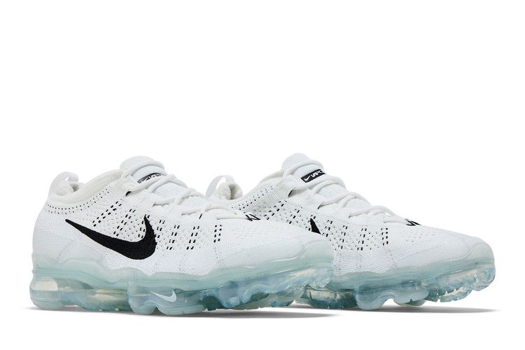 Nike Air VaporMax 2023 Flyknit Biały Czysty Platynowy Czarny