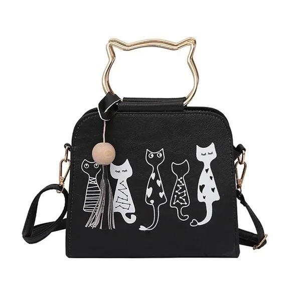 1 Pcs Crossbody Bag Female Students New Korean Edition Academy Style Personalized Cute Fresh and Fashionable Bag