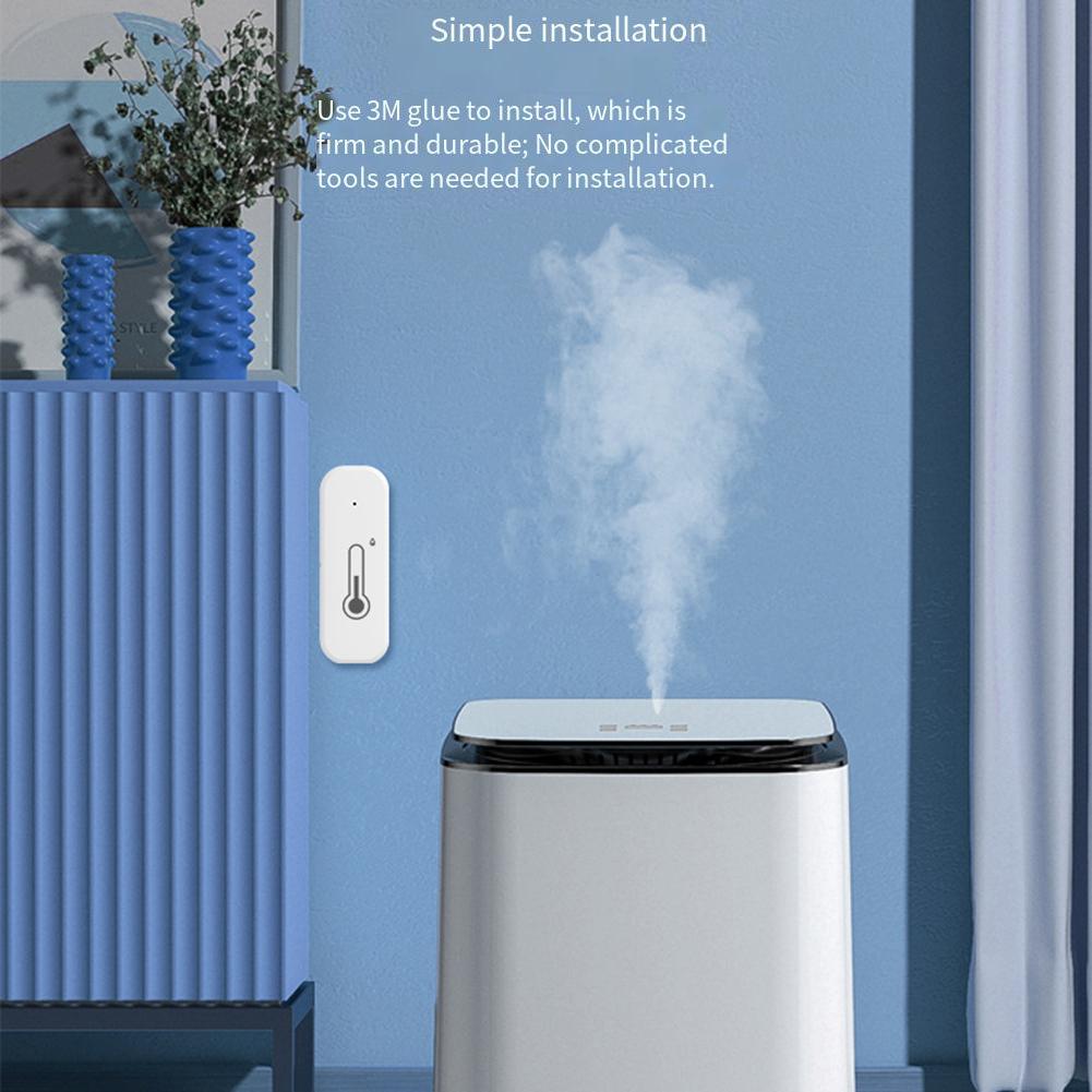 

Smart Humidity Temperature Monitor for Room Garden Office with WLAN Connectivity and Accurate Sensor Data Tracking China Mainland