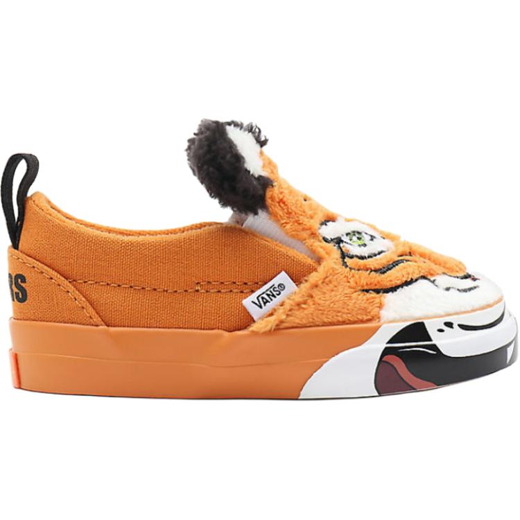 Vans Rutschfeste Atmungsaktive Niedrige Laufschuhe Babyschuhe Gelb Weiß VN0A5KRQ9FA