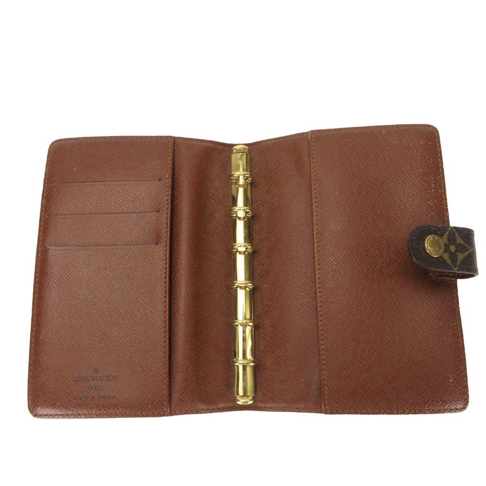 Used LOUIS VUITTON Notebook cover Agenda PM R20005 Monogram Brown Notebook cover