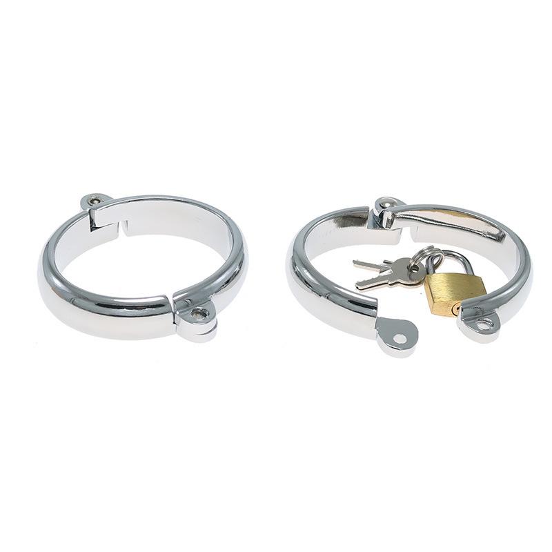 Men and Women Sex Handcuff Ankle Ring Oval Adult Sex Tools Couple Game Props Bedding