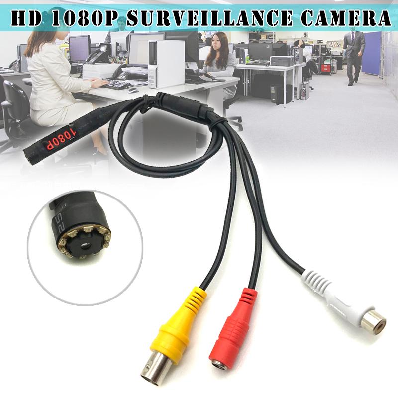 New Micro 2500TVL Wired CCTV AHD AUDIO Security Night Vision Video Hidden Camera