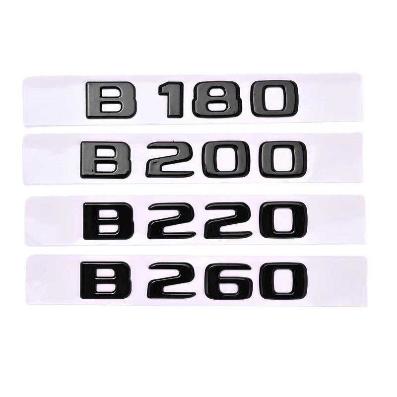 Lettere Logo Posteriore Compatibili Mercedes-Benz Classe B B180-B260