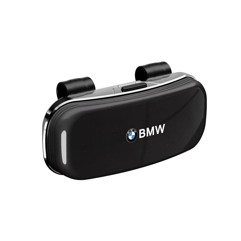 BBIF1 Car ABS Visor Glasses Box Auto Sunglasses Storage Case Accessories For BMW E90 G80 M3 G30 M5 F82 F83 F20 F21 G42 F95 F96 G06 G07