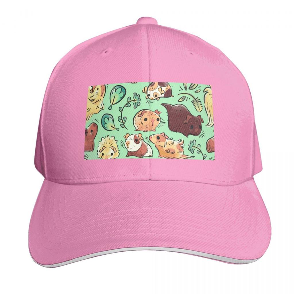 Guinea Pig Huddle Baseball Cap dad hat Designer Hat black designer cap Unisexs Baseball Womens