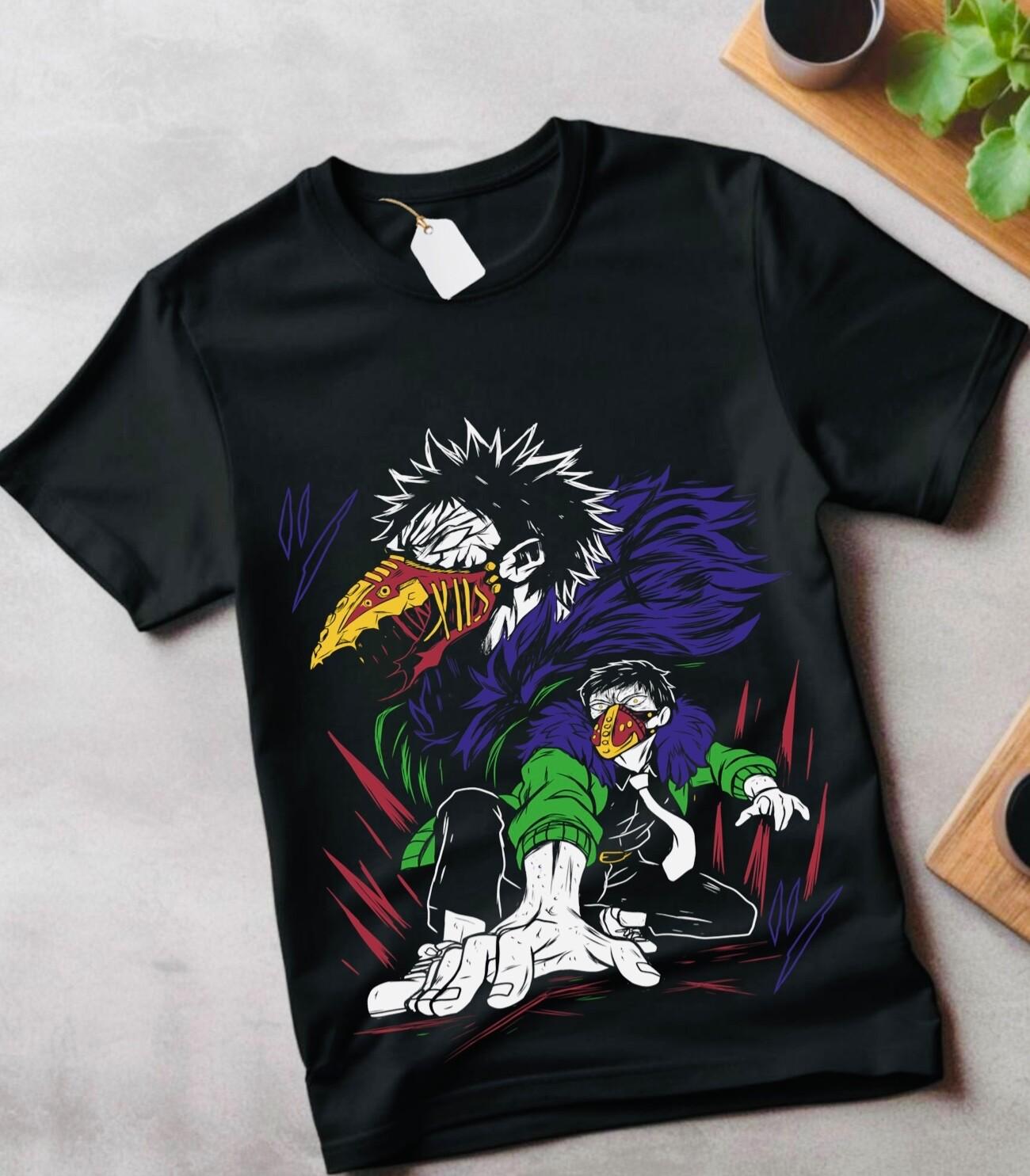 Overhaul Kai anime T-Shirt Mens Womens Tees Top Chisaki Kanji My Hero Academia Anime GifT Shirt Mens Womens Tees Top kids 4XL