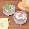 Woven Candle Jar Silicone Mold DIY Round Concrete Flowerpot Casting Molds Plaster Resin Storage Box Craft Making Home Decor