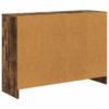 Sideboard Smoked Oak 88.5 x 27.5 x 63.5 cm