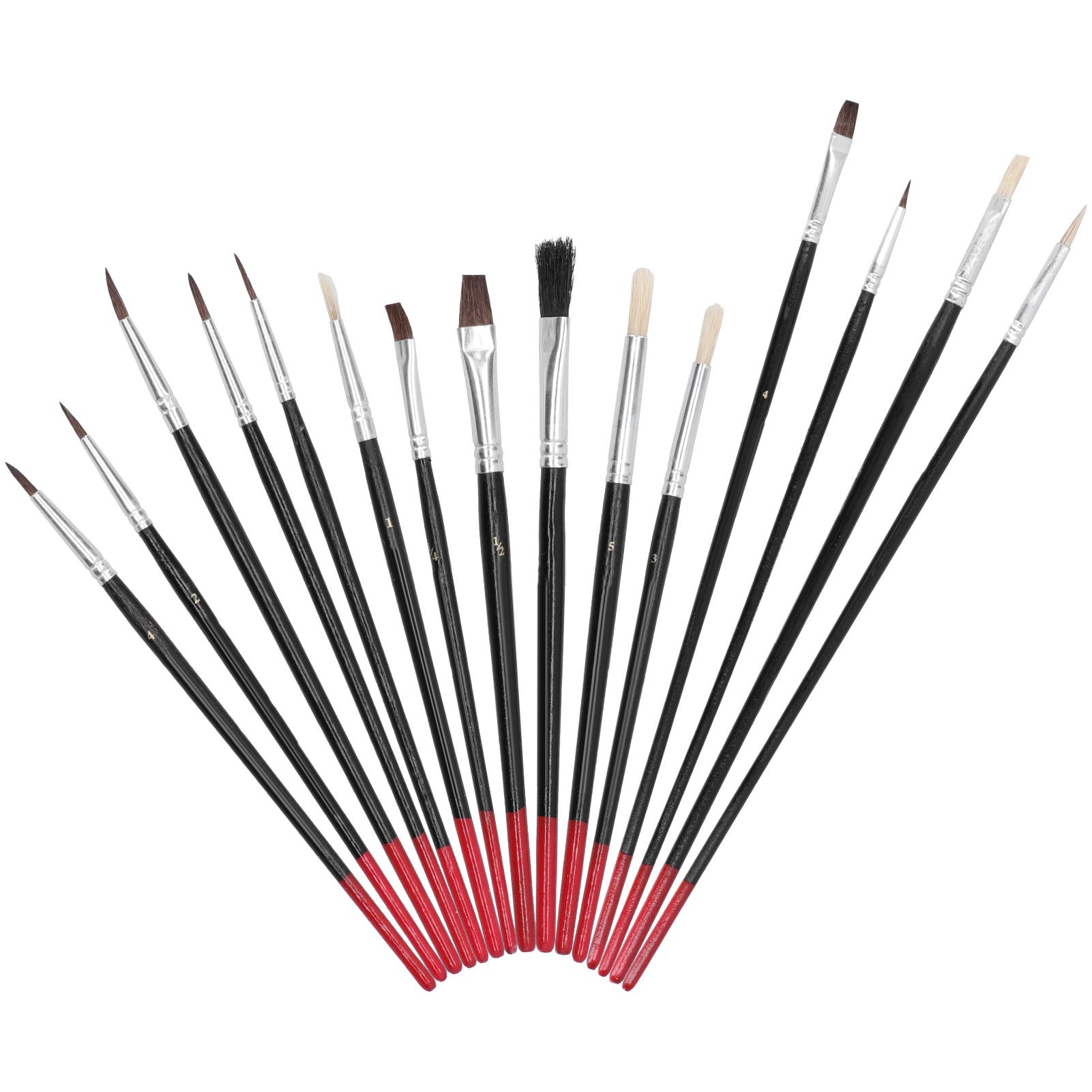 

15pcs Art Painting Brushes Set for Gouache Watercolor Acrylic Oil Painting Drawing Brush15pcs Set