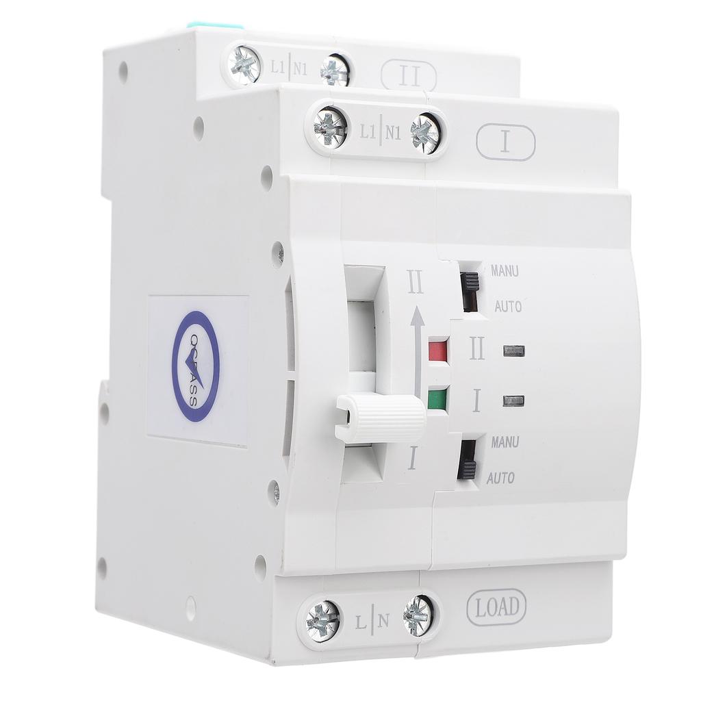 Doppelte Leistung Automatischer Umschaltschalter SGQ163AE 2P 63A Generator Umschaltschalter 110V