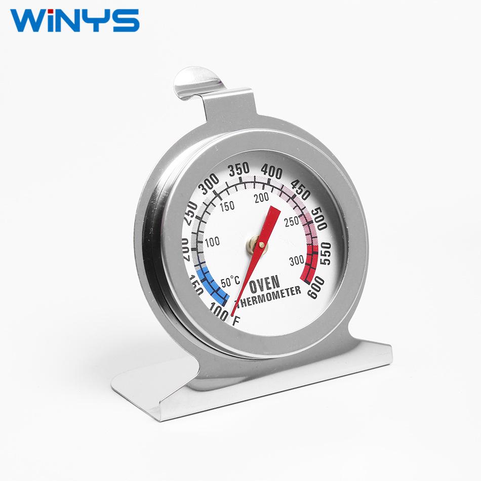 High-Temperature Stainless Steel Oven & Grill Thermometer (50-300℃)