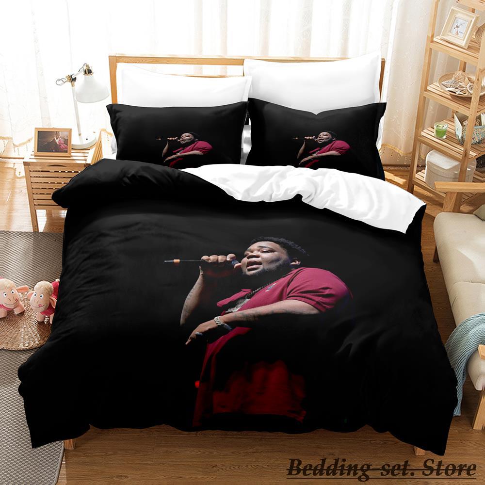 New Rod Wave Bedding Set Single Twin Full Queen King Size Bed Set Adult Kid Bedroom Duvetcover Sets Anime Parure De Lit Bed