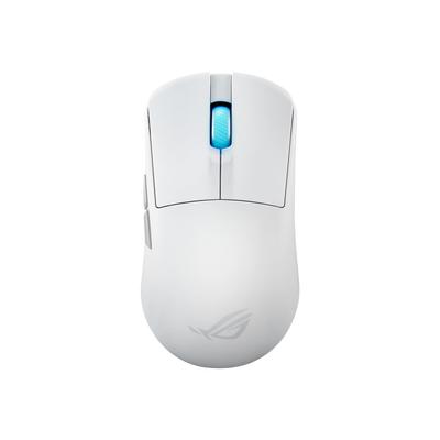Asus Herní myš ROG HARPE ACE MINI White Ultra Light 49g Symetrická DPI Optický senzor ROG AimPoint Pro vybavený autorizovaným ROG Optical