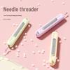 Retractable Sewing Needle Threader and Unpicker for Seniors - Multifunctional Hand Sewing Tool