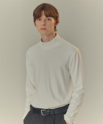MINDBRIDGE [Warm] Half Turtleneck T-Shirt - 2 Colors