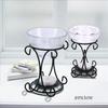 Iron Flower Stand Burner Candle Aromatherapy Oil Lamp Decorations Aroma Furnace