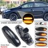 Car LED Dynamic Side Marker Turn Signal Light 2Pcs For Toyota Yaris Vios Sequential Blinker Lamp 2014 2015 2016 2017 2018 2019