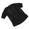 Adult Padded Goalkeeper Shirt with EVA Pads Protective Short Sleeve Goalie Jersey for Soccer