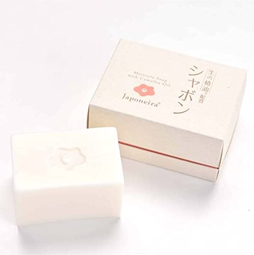 Raw Camellia Oil" Shabon Japoneira, Made In Japan, Unheated Camellia Oil, Pure Oil, Facial Cleansing Soap, 80g