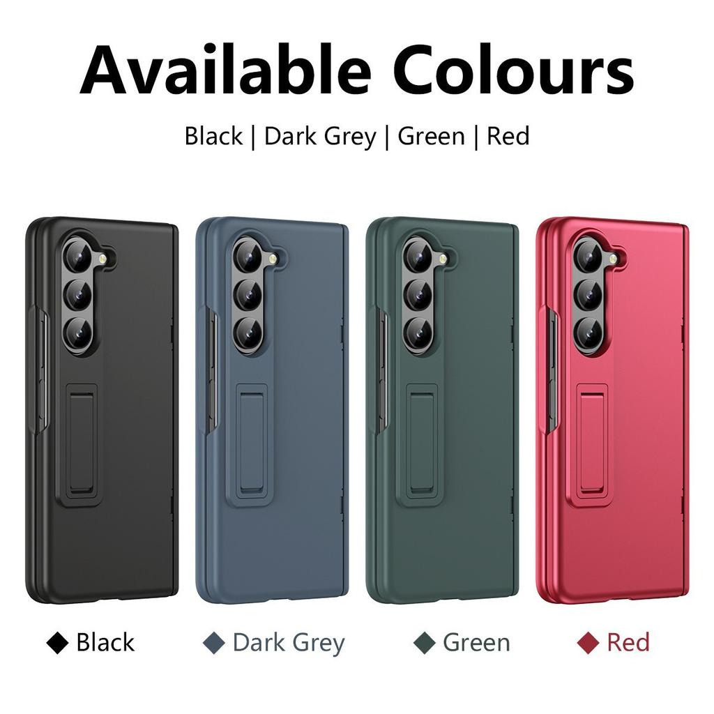 Suitable for Samsung Z Fold 6 5 Phone Case 4 3 Spring Hinge Adjustment Bracket Case Film, All Inclusive Anti Fall Protective Cover