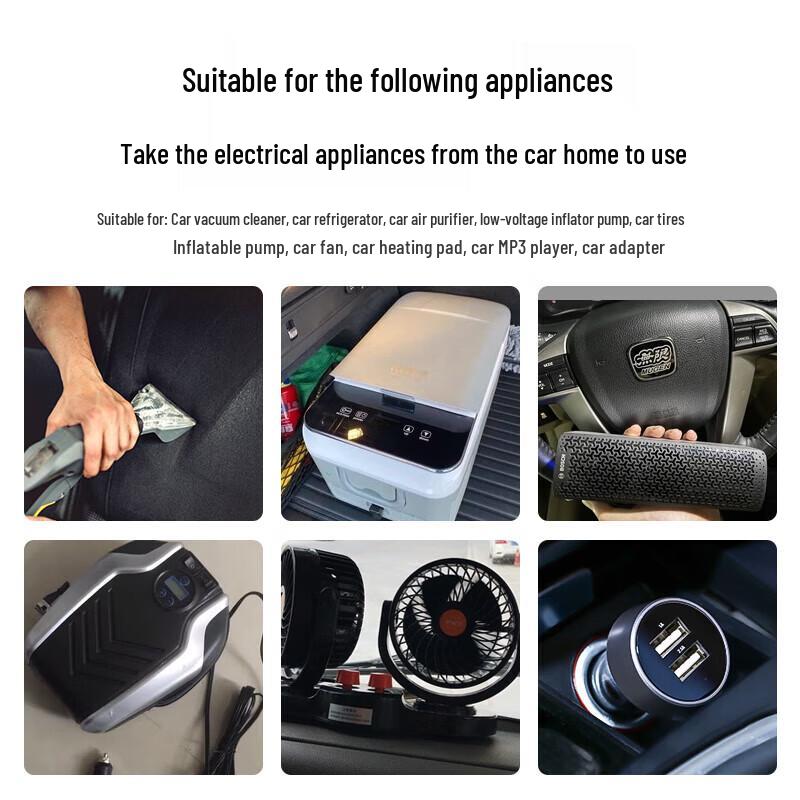 Convertitore di Alimentazione per Frigorifero da Auto Zhicheng 220V a 12V