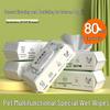 No-Rinse Pet Wipes: 80-count Wet Wipes for Cleaning Dogs and Cats' Paws and Tear Stains