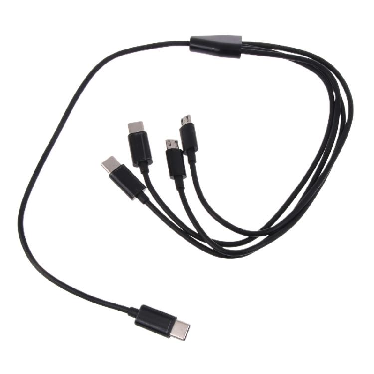 

4-in-1 USB C to Multi Charging Cable USB C to Micro USB + Type C Universal