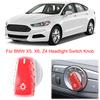Replacement Headlight Switch Knob Headlight Lamp Switch Rotary Knob Button Cap for BMW 5 Series E60 E61 X5 E70 X6 E71 E72 Z4 E89