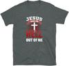 Jesus Loves The Hell Out Of Me TShirt Mens 100 Cotton Casual Tshirts Loose Top Size S3XL