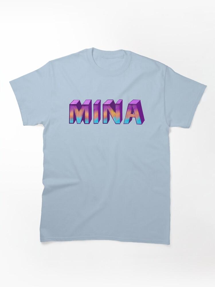 Mina the Hollower Top 10 best personalised gifts 2022 - Mina version2 - personalised,personalized custom name in ombre Classic Unisex T-Shirt