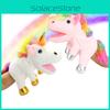 Unicorn Hand Puppet Plush Doll Toy Soft And Cuddly Role-playing Companion For Kids