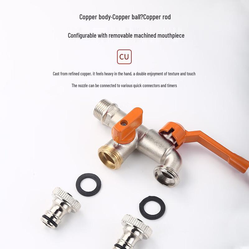 Yuzhuxun HC Brass Double-Hole Mop Pool Faucet