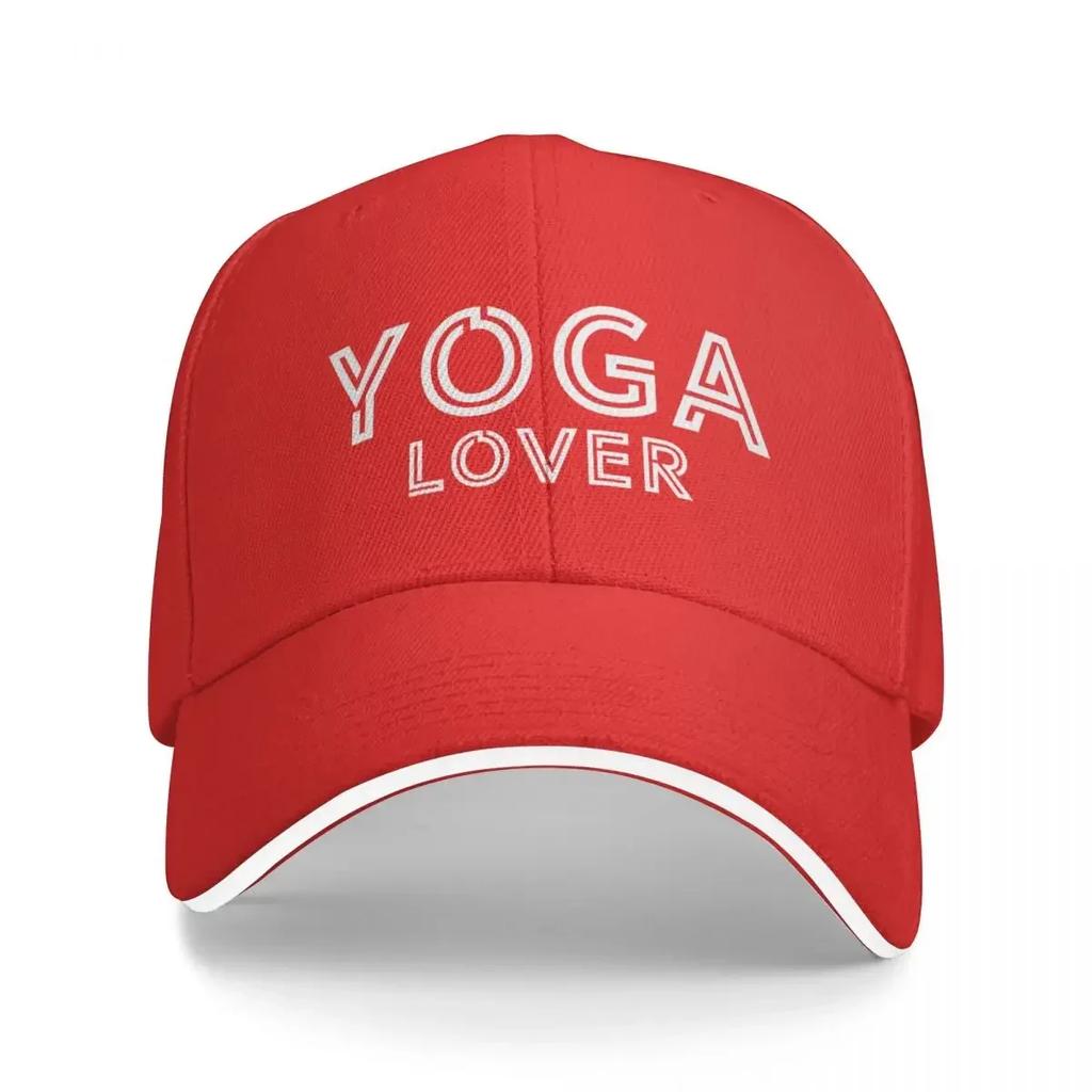 I Love Yoga. Yoga Lover. Yoga Pose. Baseball Cap Summer Hat Sunscreen Hat Luxury Brand For Women Unisex's