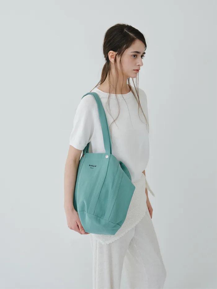 REPLAIN EVERYDAY CANVAS BAG_MINT