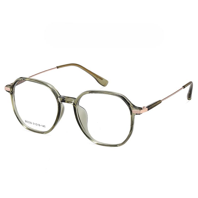 

Классические ремонтные очки в большой оправе TR90, простые металлические очки для мужчин и женщин с очками Tide