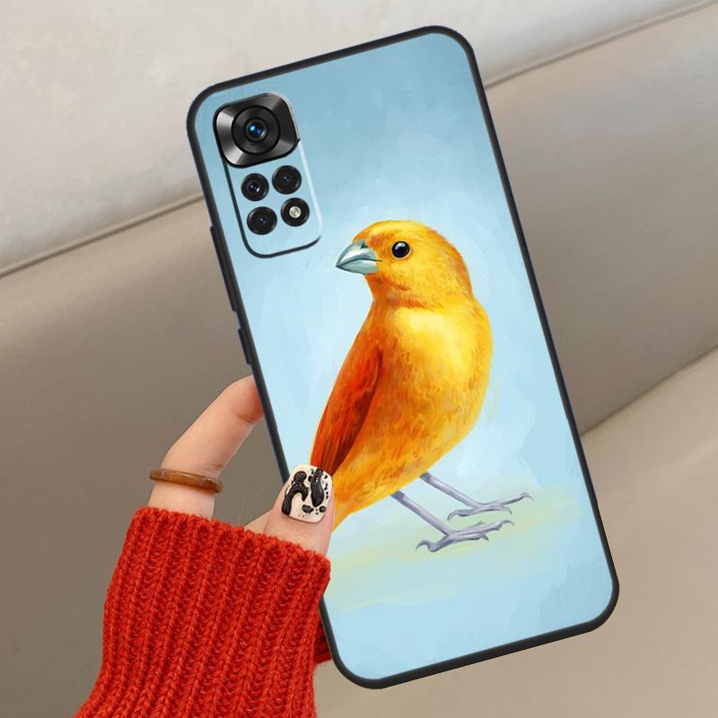 Lovely Birds Hummingbird Phone Case For Xiaomi Redmi Note 8 9 10 11 12 Pro 11S 10S 9S 8T Redmi 10A 10C 9A 9C Cover