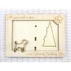 Deutscher Jagdterrier - Photo frame, engraved wooden frame, a lovely gadget for the dog lover by Art-Dog