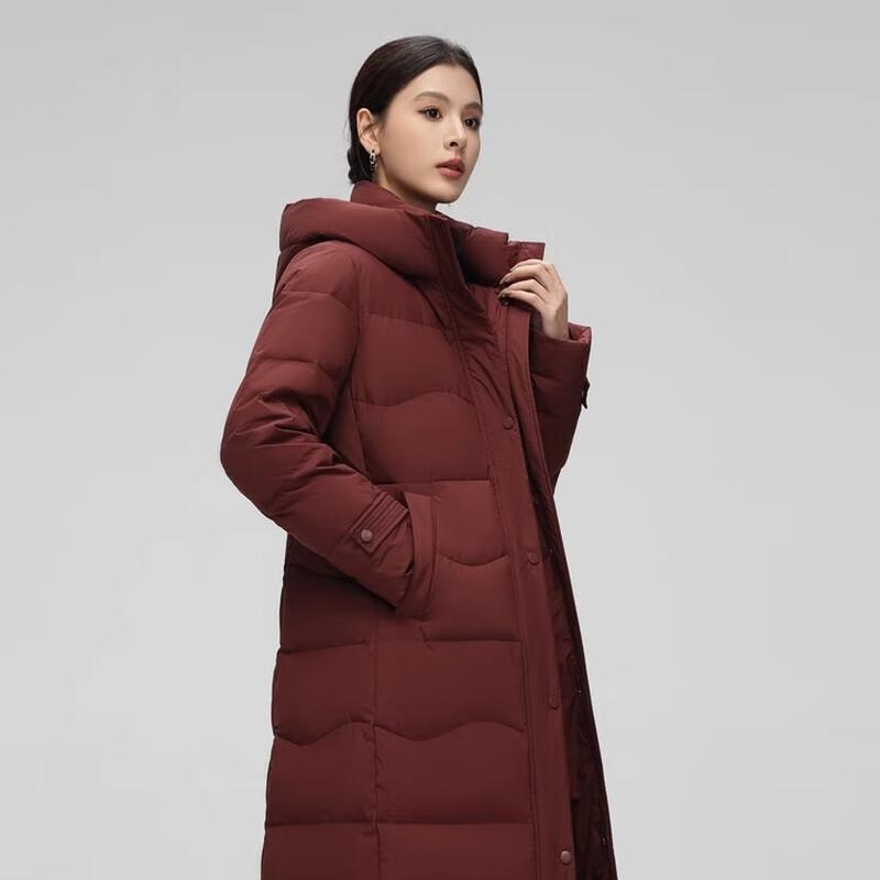 XueZhongFei Women's 2024 Winter Long Down Jacket