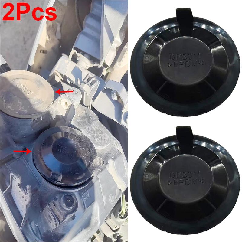 2X Car Headlight Rear Cover Dust Seal Cap Waterproof Headlamp Housing Trim For Ford Focus 2 MK2 2009 2010 2011 2012 2013 2014